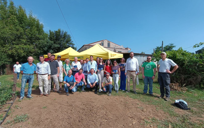 I partner del progetto UE B-Ferst in visita al Centro di Ricerca Novamont di Piana di Monte Verna